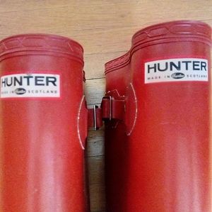 ORIGiNAL made in Britain Hunter Boots Red size 9
